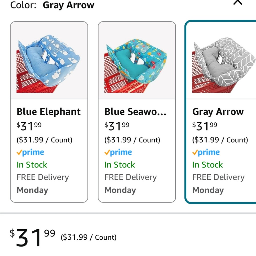 Shopping cart cover